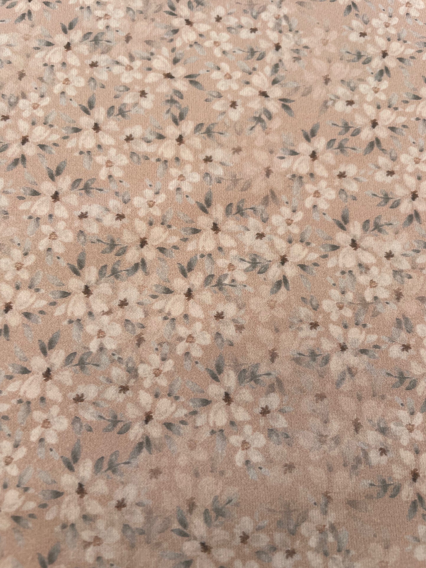 Trikåtyg Aquarell flowers