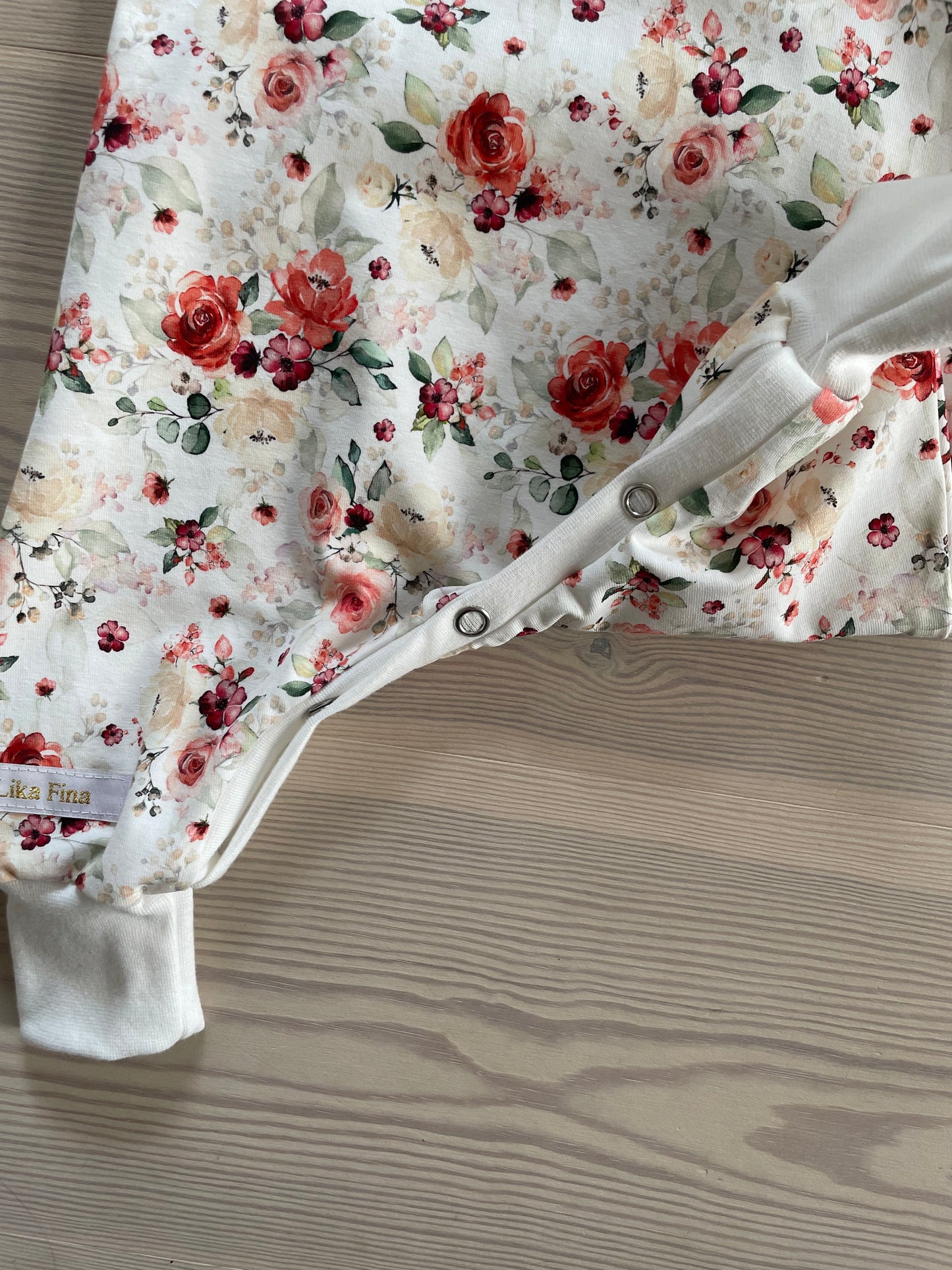 Byxdress blommig Selma Stl 62/68