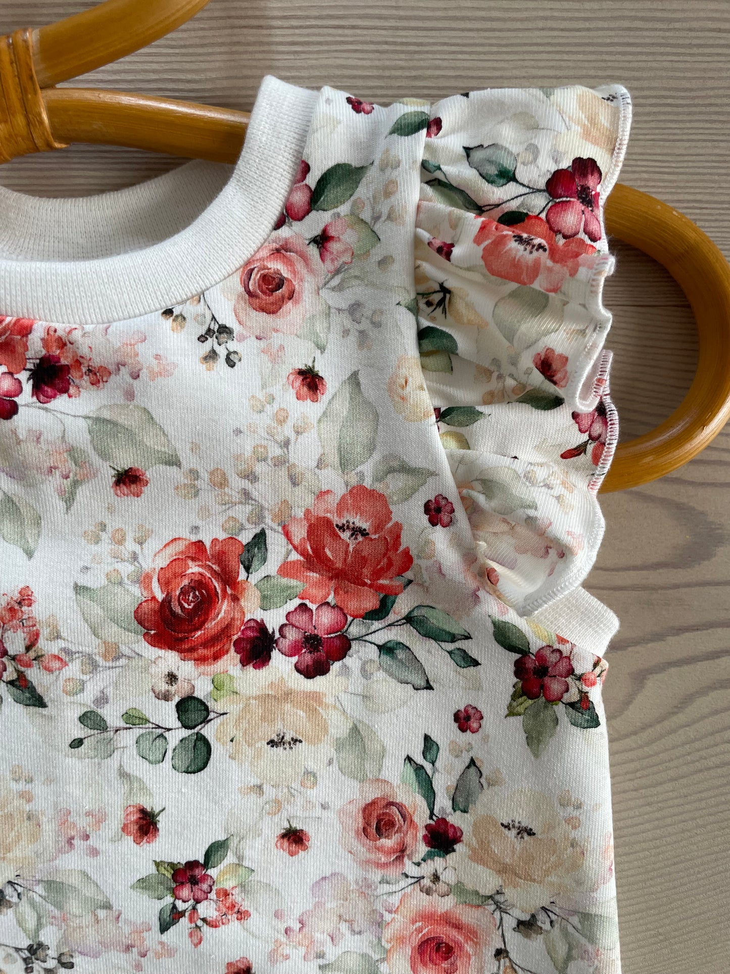 Byxdress blommig Selma Stl 62/68