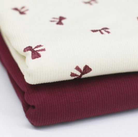 Rib Jersey Rosetter