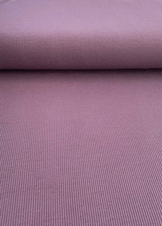 Ribbad Jersey Dusty Purple