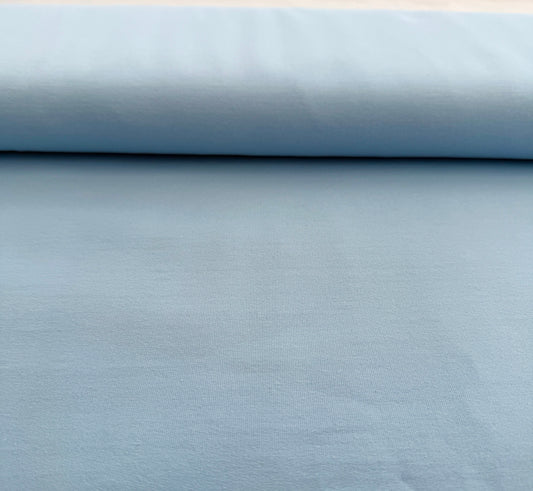 Frenchterry ljusblå