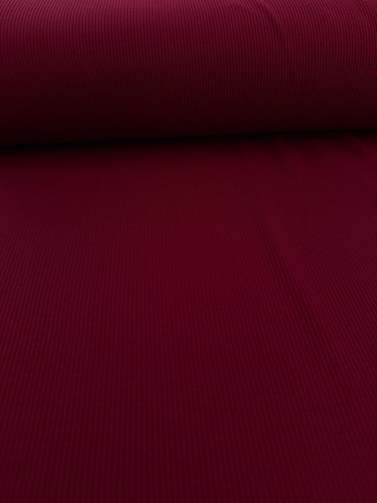 Ribbad Jersey Bordeaux