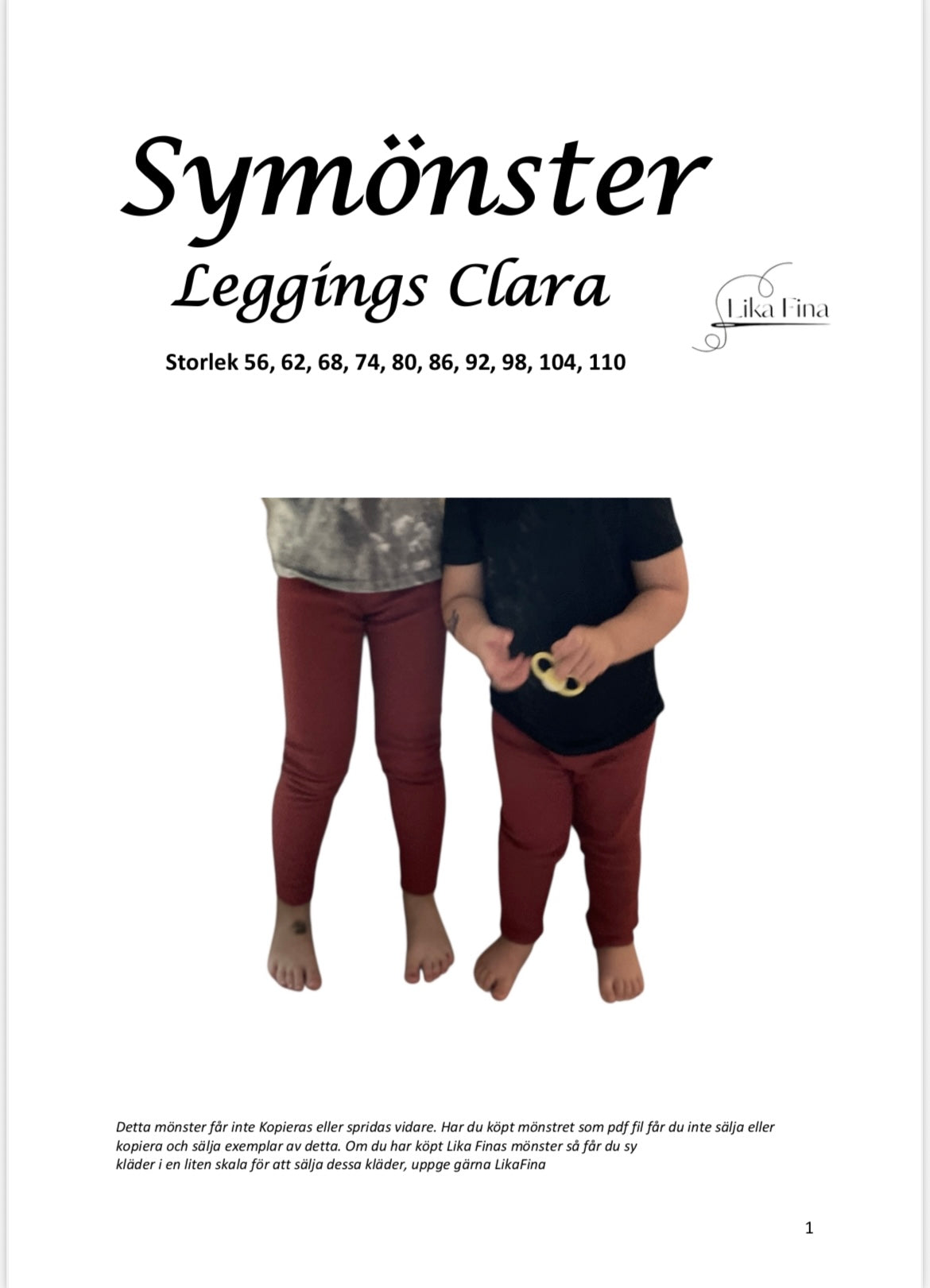 Symönster Leggings Clara Stl 56-110