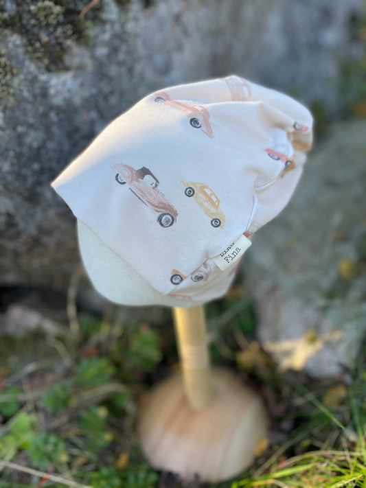 Mössa i mjuk trikå, bilar 40/42