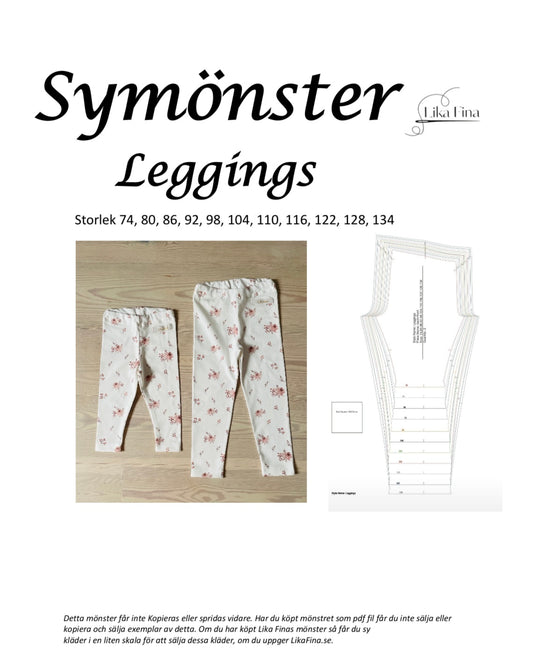 Symönster Leggings stl 74-134.