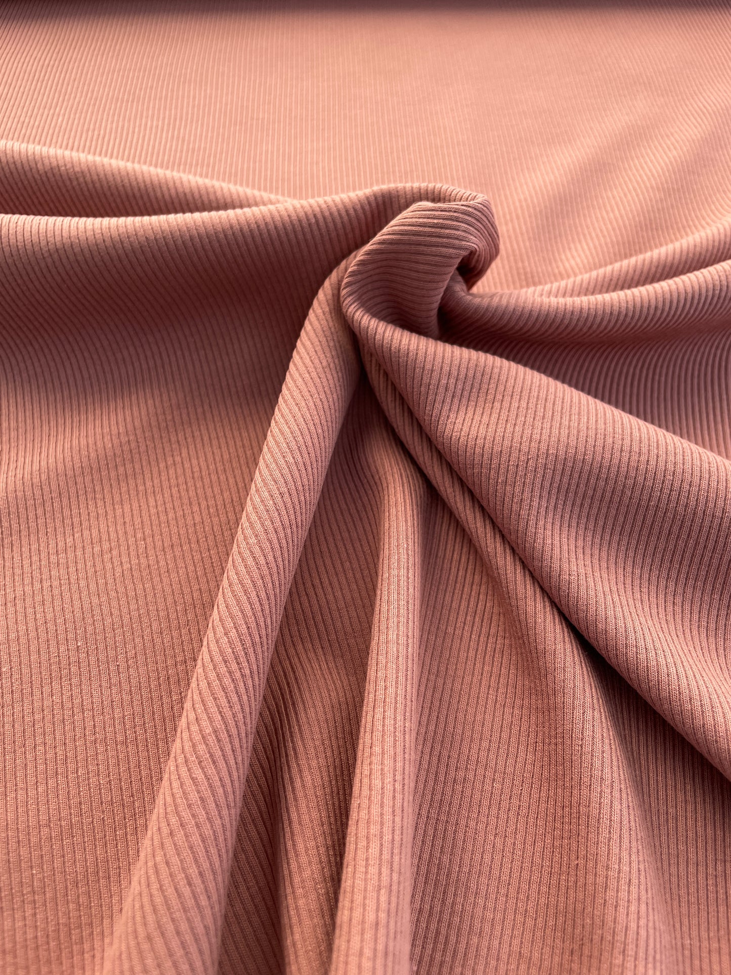 Ribbad Jersey Clay Pink