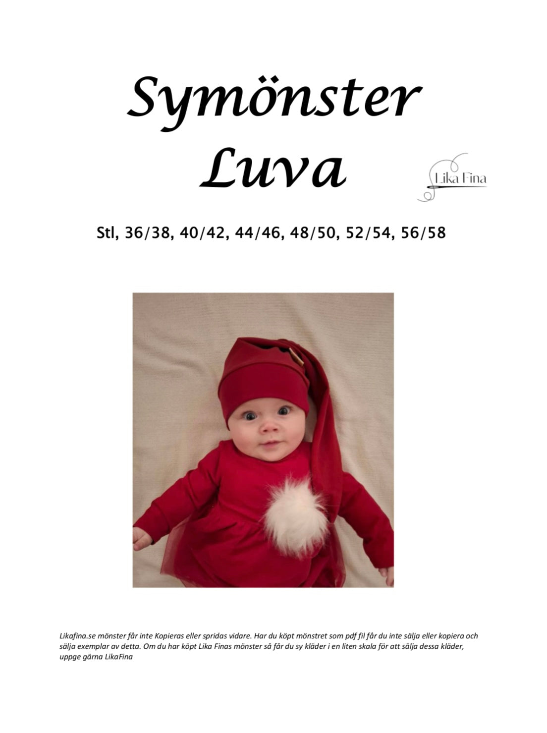 Symönster Luva