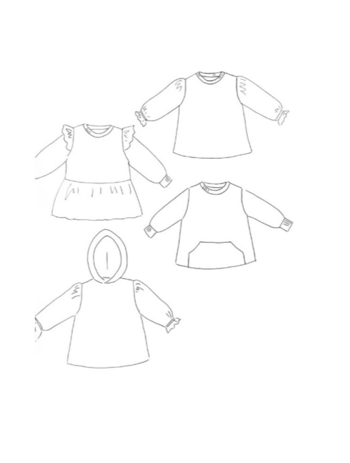 Symönster Sweatshirt Charlie Stl 92-146