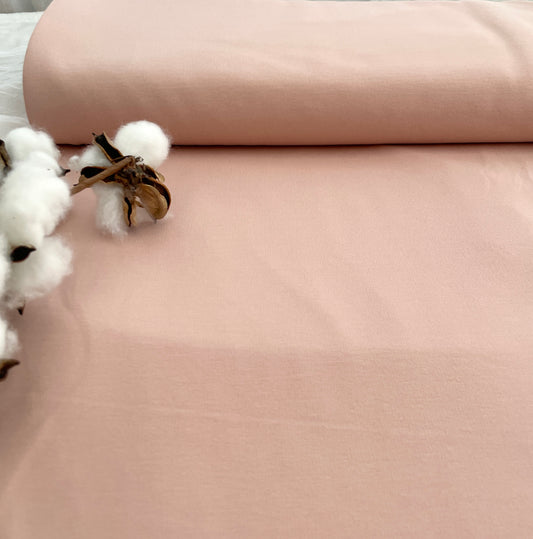 French Terry Nude pink