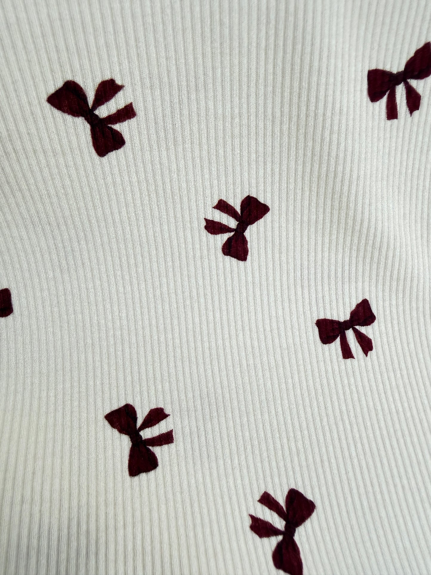 Rib Jersey Rosetter