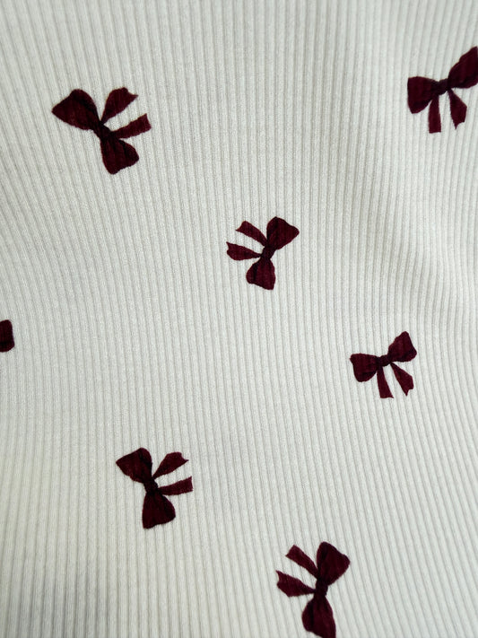 Rib Jersey Rosetter