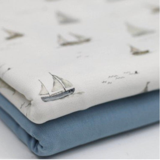 Trikåtyg segelbåtar