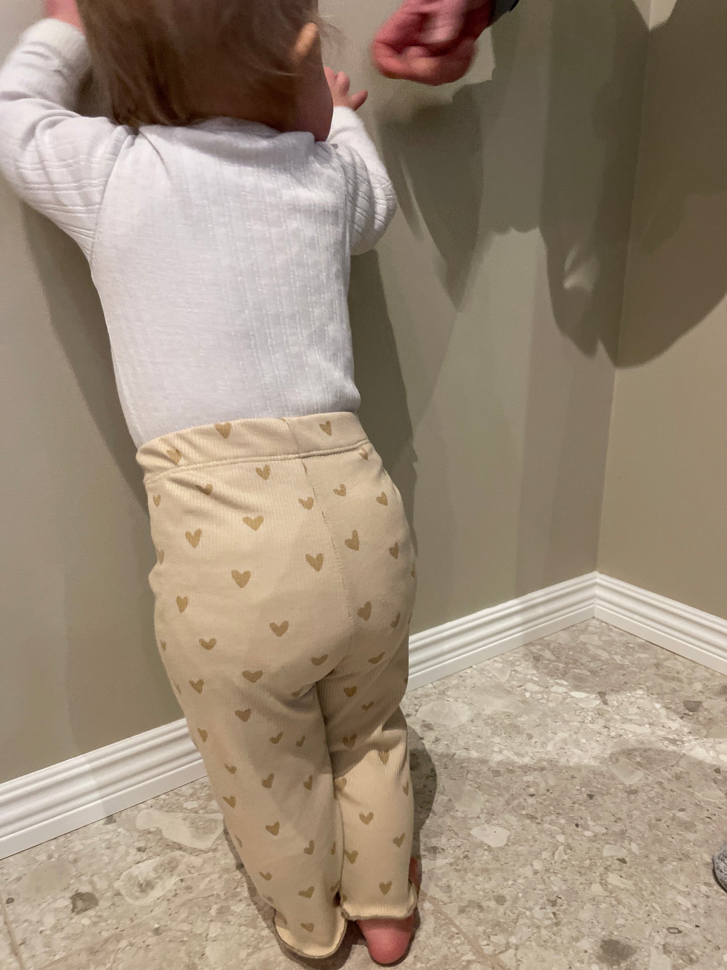 Leggings ribbade