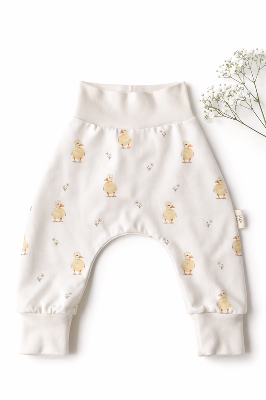 Baggybyxa med ankungar