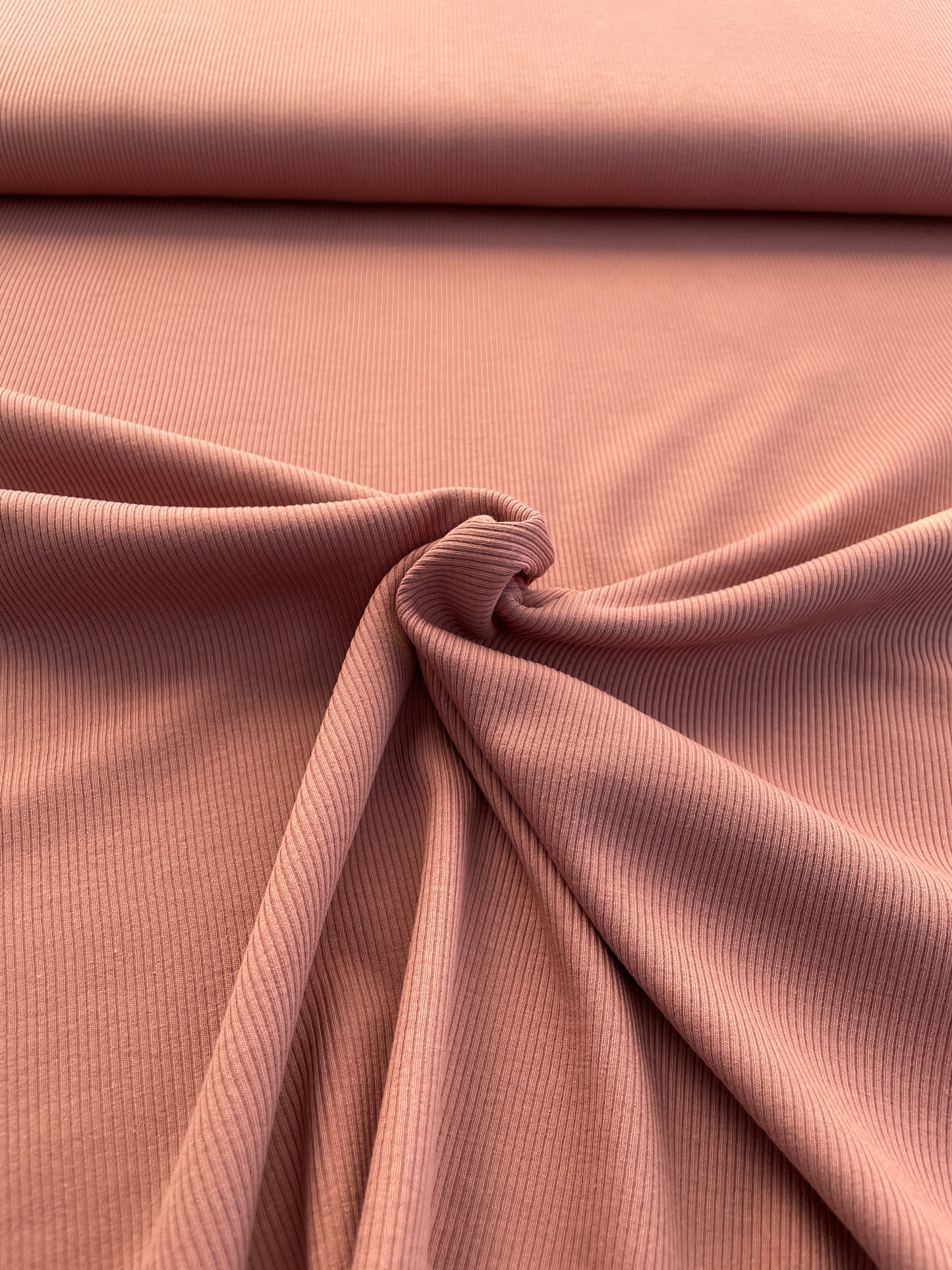 Ribbad Jersey Clay Pink