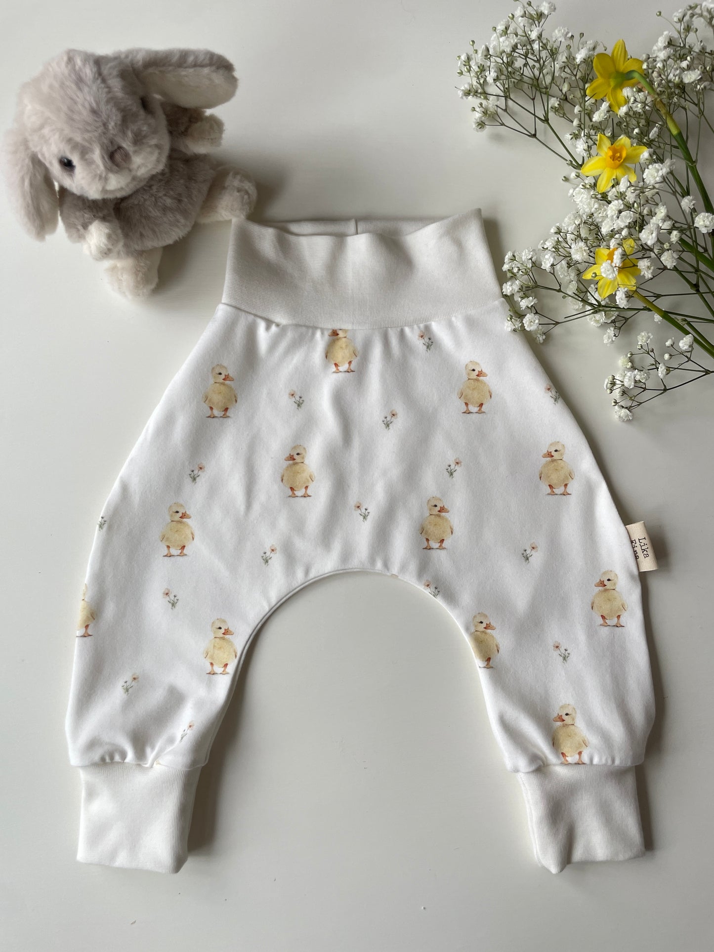 Baggybyxa med ankungar