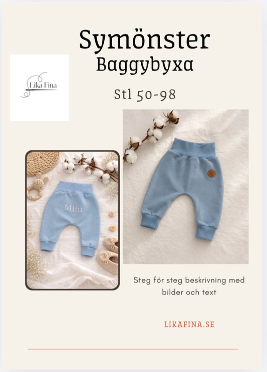 Symönster Baggybyxa Stl 50-98