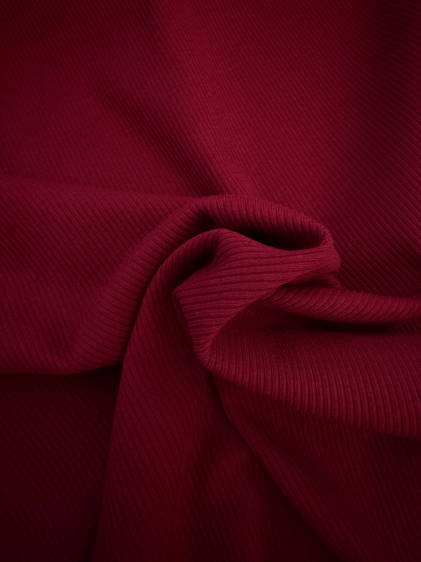Ribbad Jersey Bordeaux