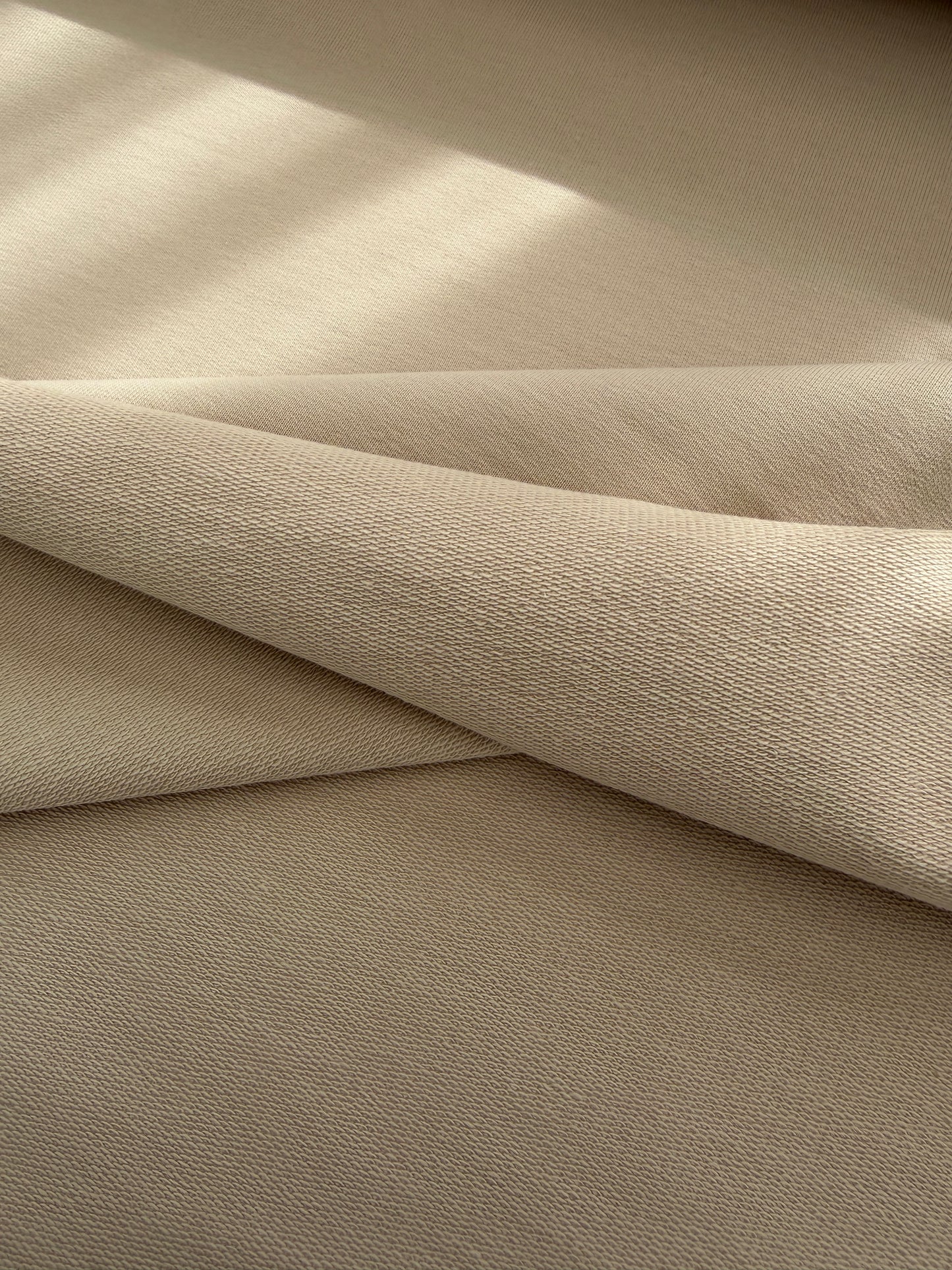 French Terry Light Beige