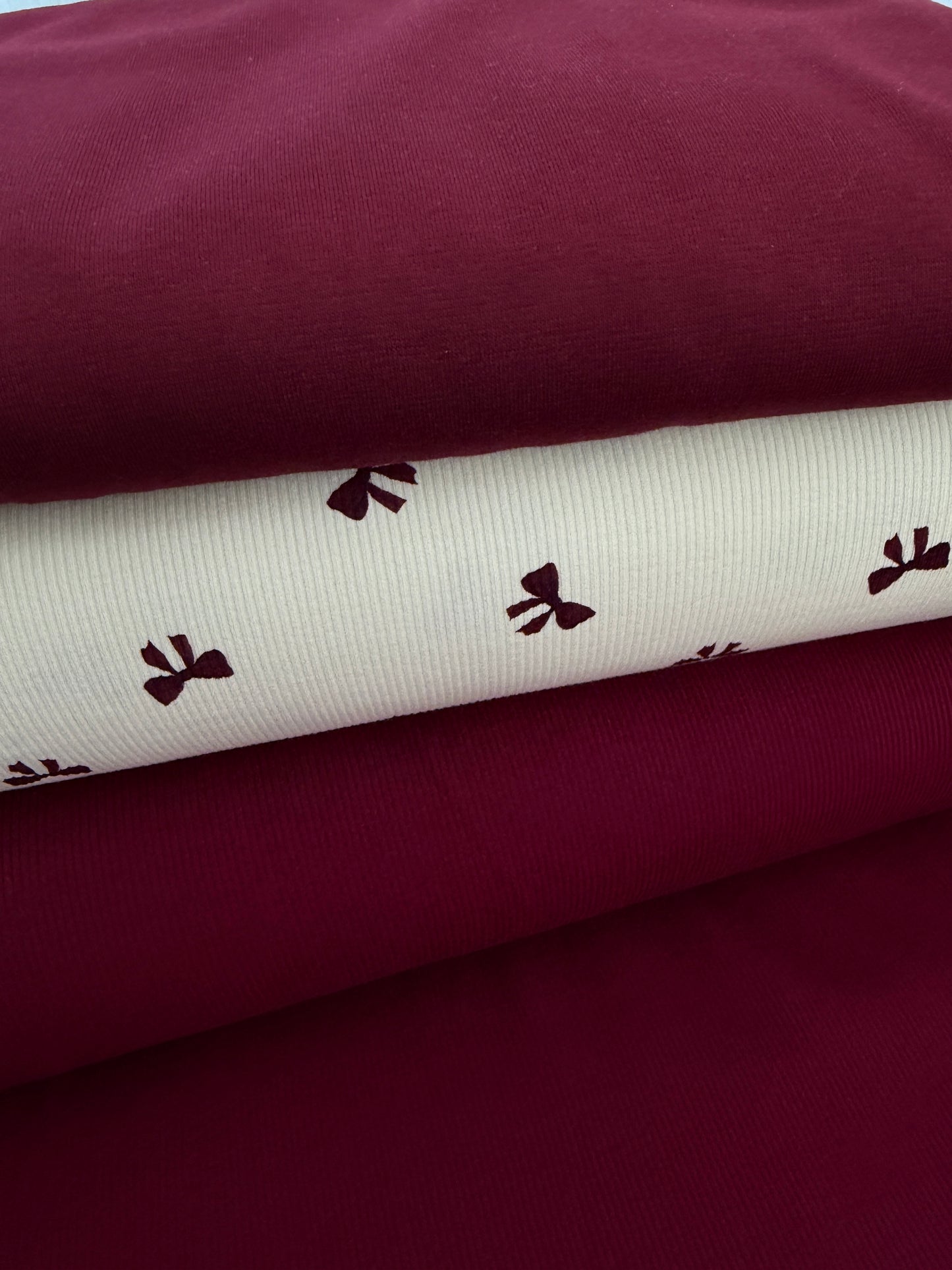 Rib Jersey Rosetter