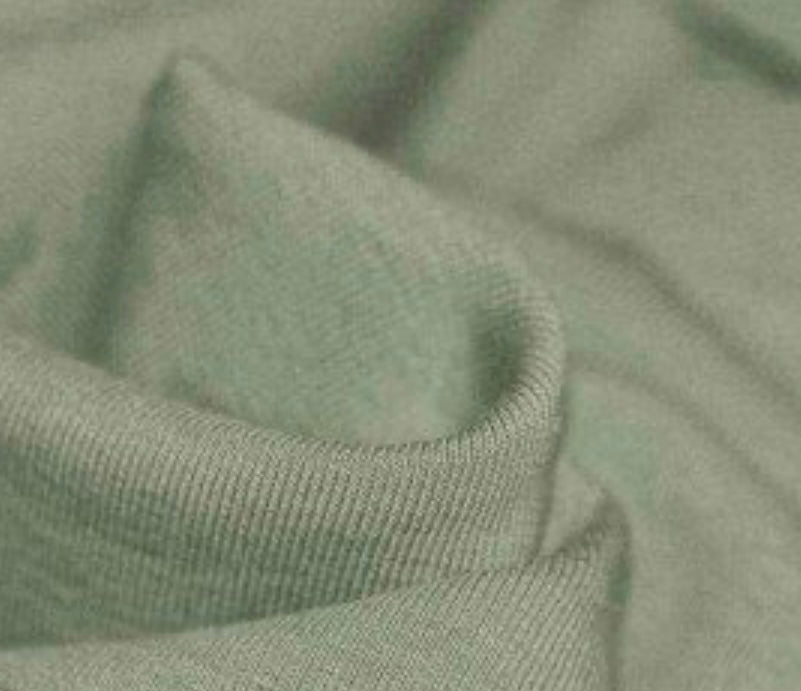 French Terry Dust Green