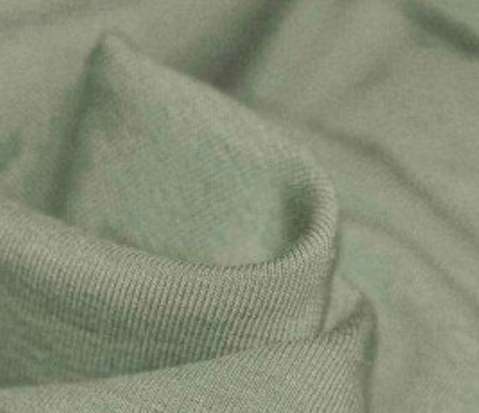 French Terry Dust Green