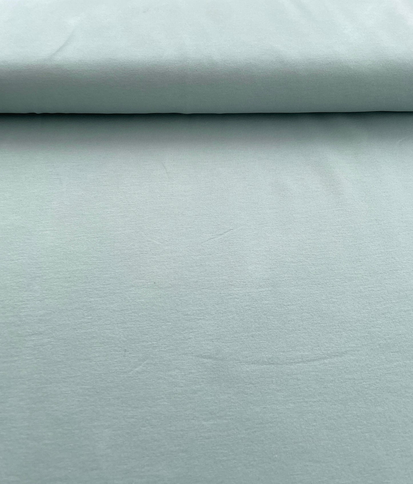 French Terry mjuk flossad insida Ekologisk sea green