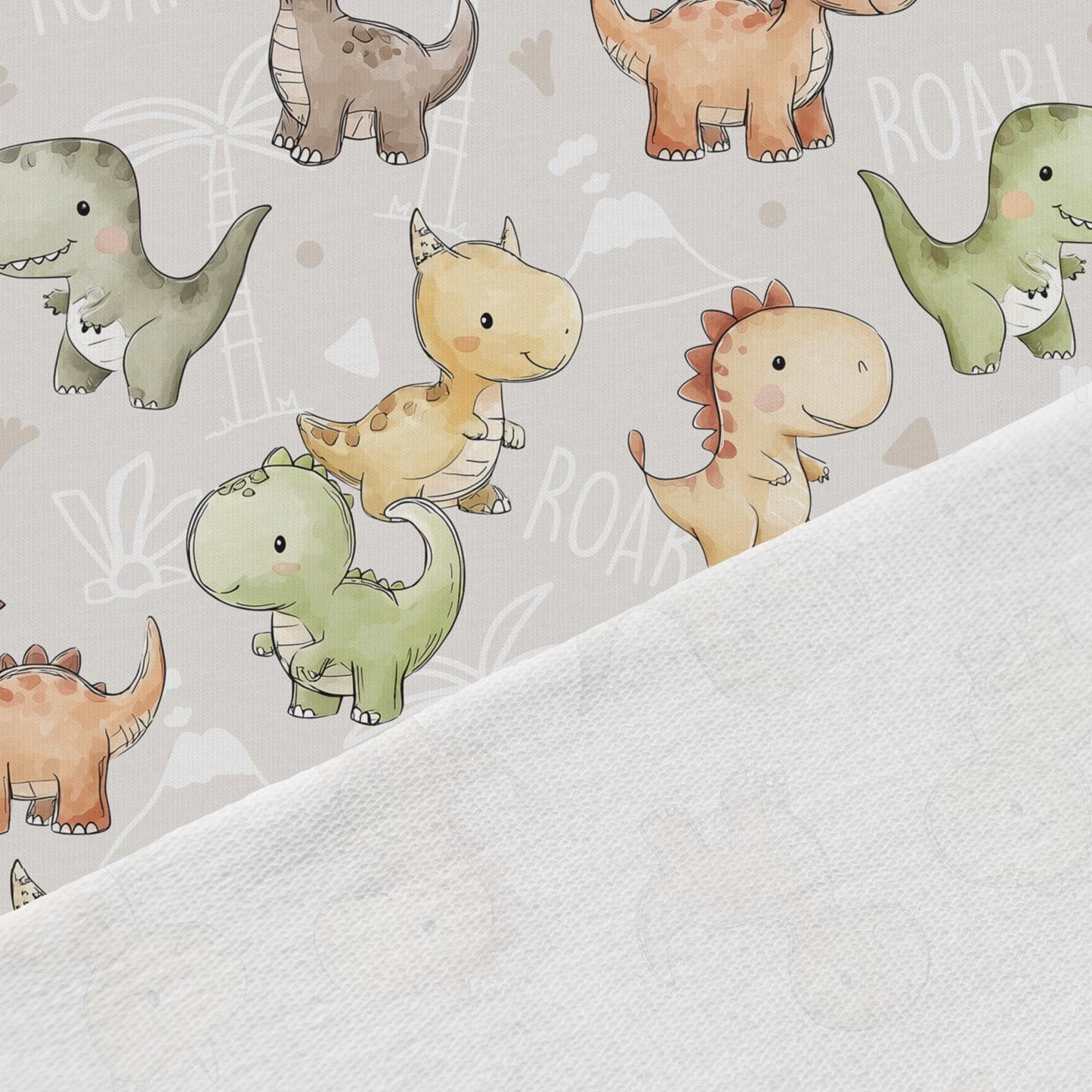 Frenchterry dinos