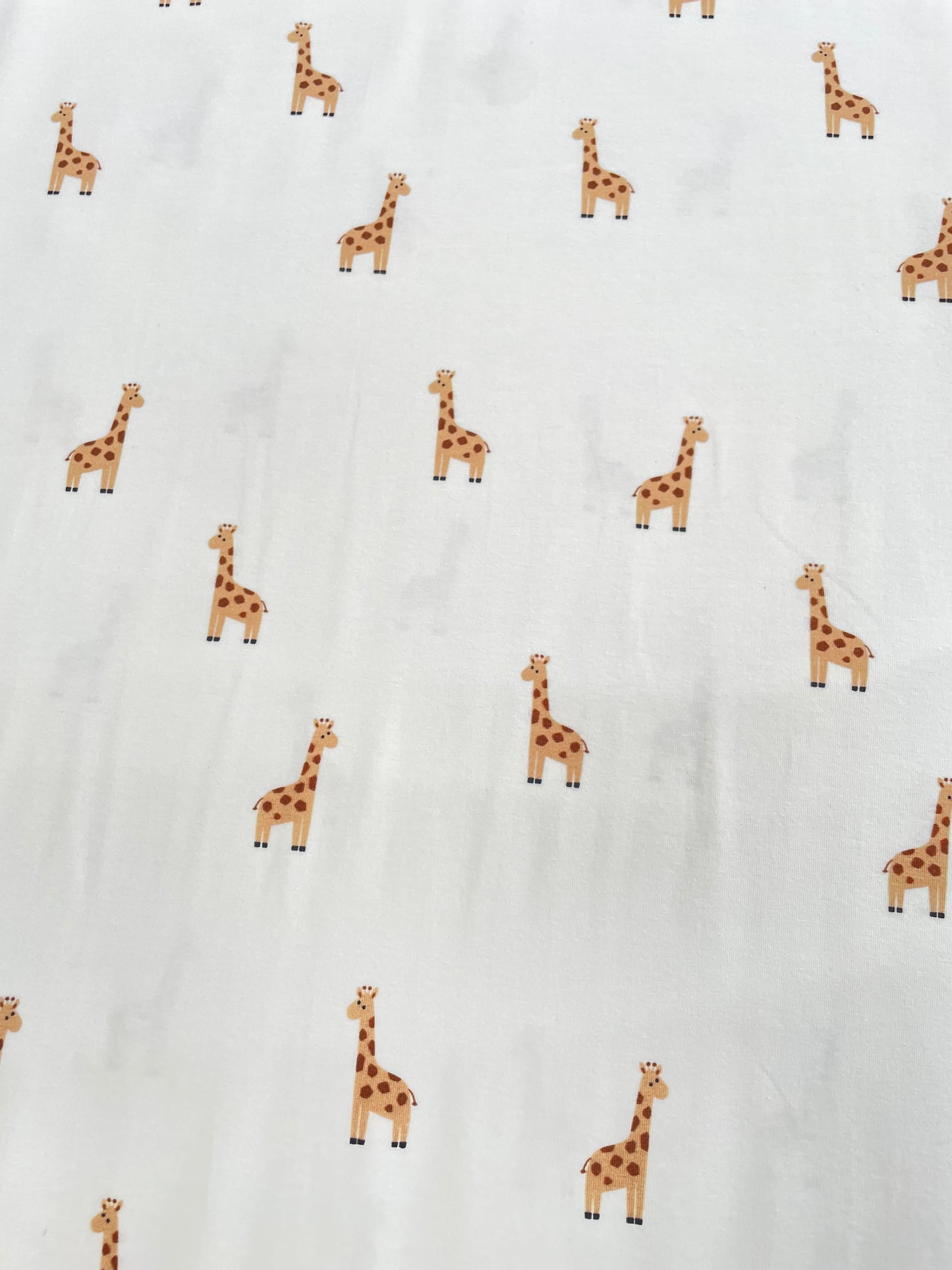 Bomullsjersey giraffer