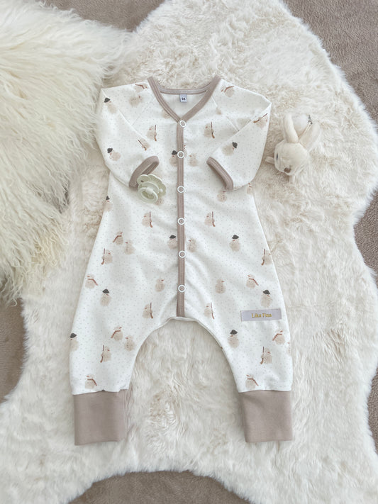 Baggydress m snögubbar