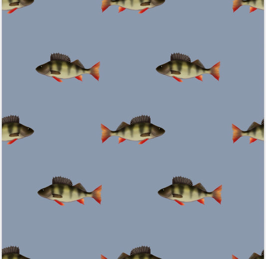 Trikåtyg Fiskar